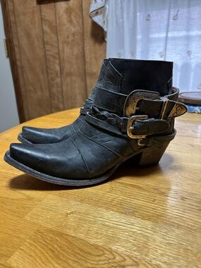 LANE Junk Gypsy WOMENS HWY 237 BLACK BOOTS